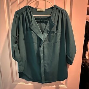 Karlie quarter sleeve blouse